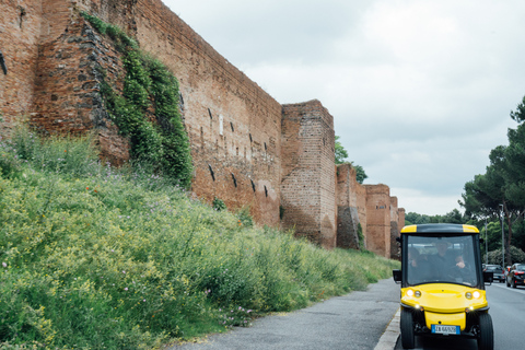 Rome: Appian Way Golf Cart Tour with Roman Catacombs Entry