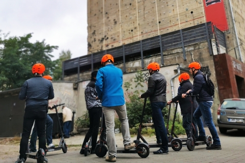 Scheepswerf Solidarność Elektrische scooter RondleidingScheepswerf Solidarność Rondleiding met elektrische scooter