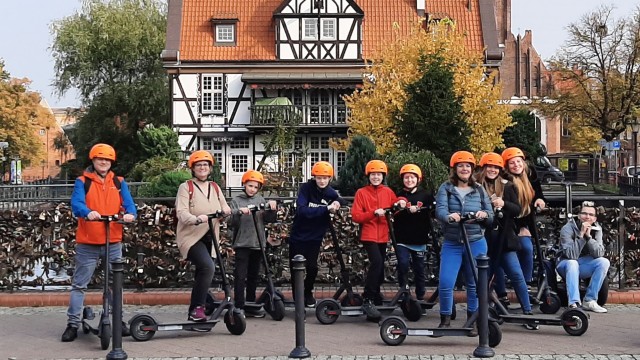 Visit Grand Gdańsk Electric Scooter Guided Tour in Gdansk