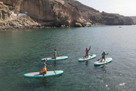 2h Stand Up Paddle Board Unterricht auf Gran Canaria