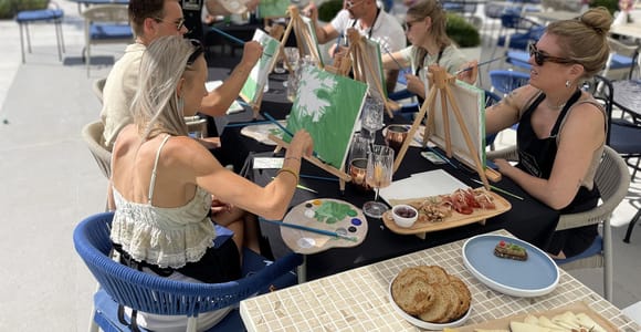 Rovinj: Artafera Malworkshops - Farbe, Wein & mehr