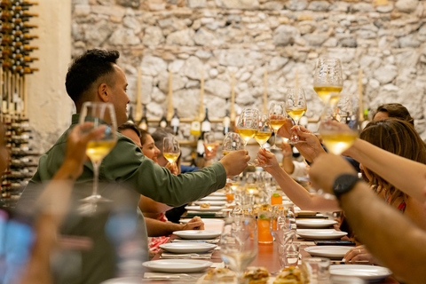 Catania: Volcanic Wine Tasting in a Metropolitan Market