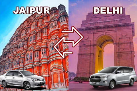 One Way City Transfer between Delhi and Jaipur