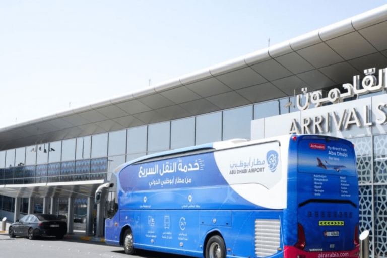 Abu Dhabi : Transfert depuis/vers l'aéroport et le centre commercial Ibn Batutta de DubaïTransfert du Dubai Ibn Batutta Mall à l'aéroport d'Abu Dhabi