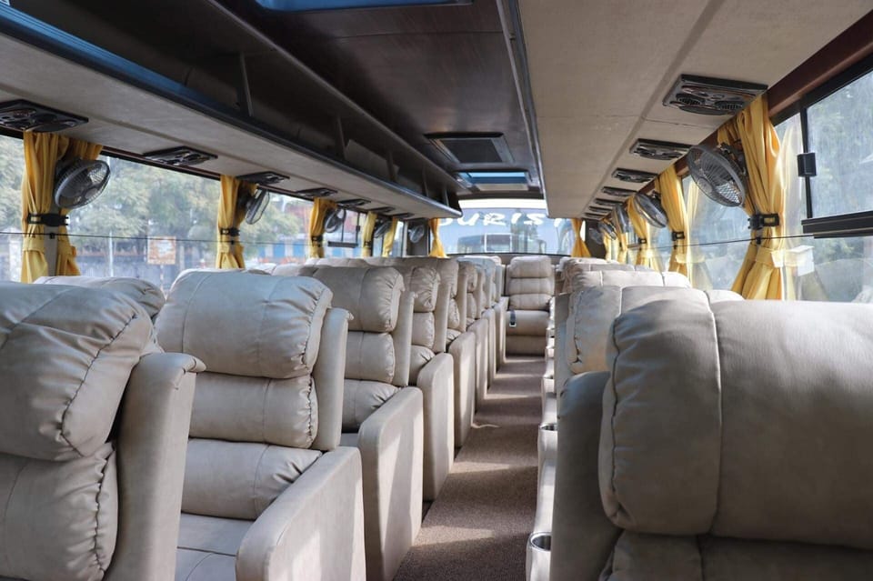 Luxury Sofa Bus Kathmandu to Pokhara GetYourGuide