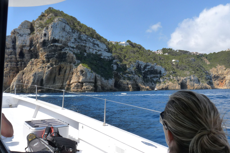 From Denia or Javea: 3 Cape Boat Excursion with Snorkeling From Dénia