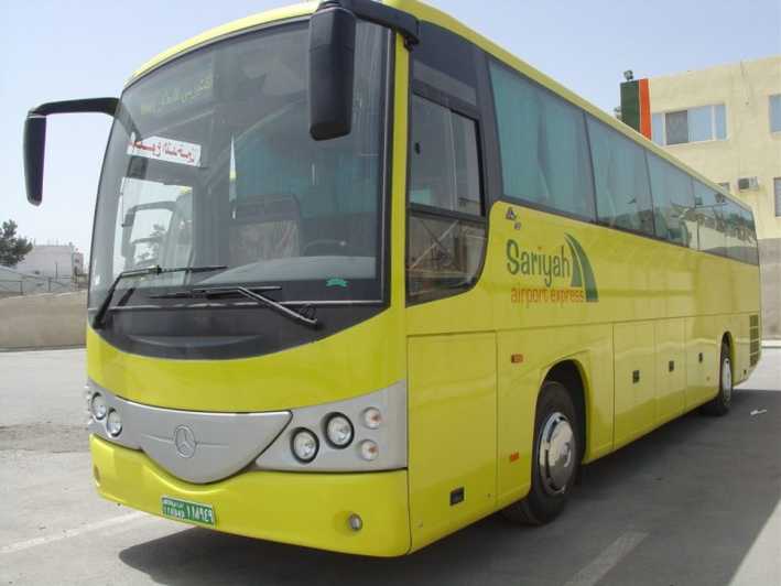 Aeropuerto Reina Alia de Ammán: Traslado en autobús desde/hasta Ammán Norte