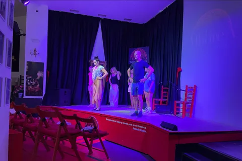 Grenada: Zajęcia flamenco z obsadą Tablao La Alboreá