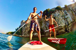 Stand up paddle à Villefranche-sur-Mer