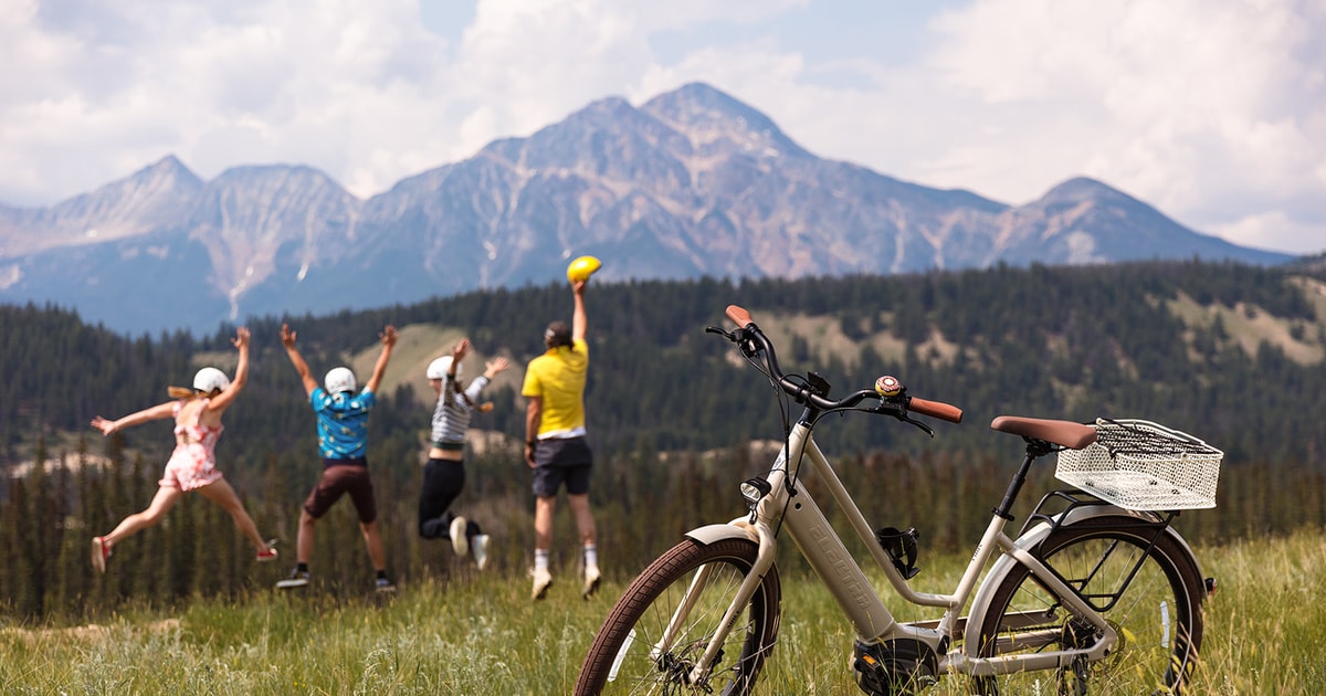 Jasper Visite guidée du parc national Jasper en bicyclette électrique avec repas GetYourGuide