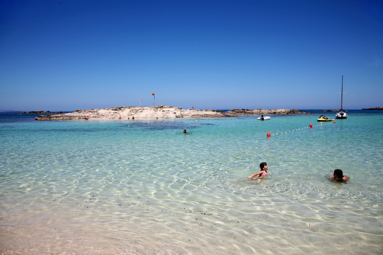 Formentera: Rejs promem w obie strony z Santa EulaliaFormentera: podróż w obie strony, wyjazd z Cala Pada