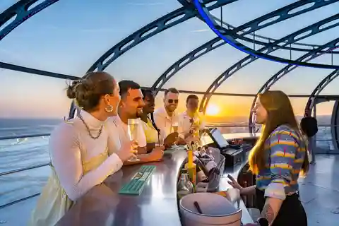 Sky Bar i360-inngangsbillett med én drink