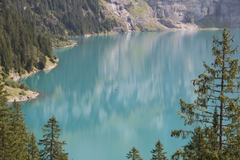 Interlaken: Private Hiking Tour Oeschinen Lake & Blue Lake