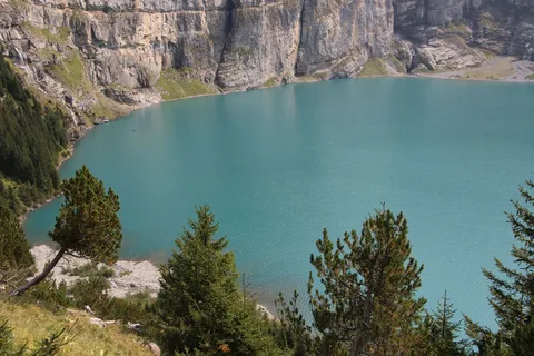 Interlaken: Privat vandringstur Oeschinen Lake & Blue Lake