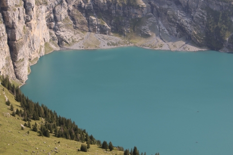 Interlaken: Private Hiking Tour Oeschinen Lake & Blue Lake