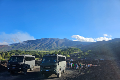 From Taormina: Sunset Experience on Mount Etna Upper Craters