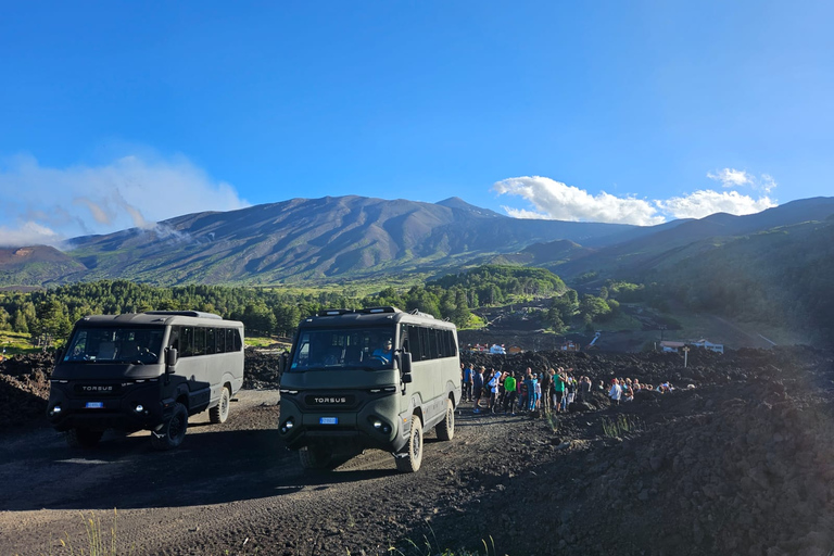 From Taormina: Sunset Experience on Mount Etna Upper Craters