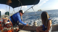 Baia di Santa Marta, Sunnset su una barca a vela - Housity