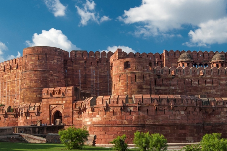 Desde Nueva Delhi: Excursión Privada en Coche por el Taj Mahal y el Fuerte de AgraCoche privado con conductor y guía turístico
