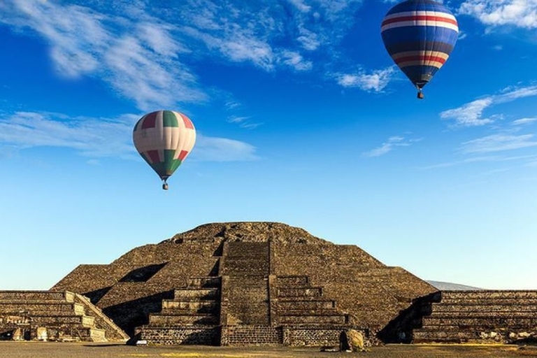 Teotihuacan heteluchtballontour vanuit Mexico-Stad