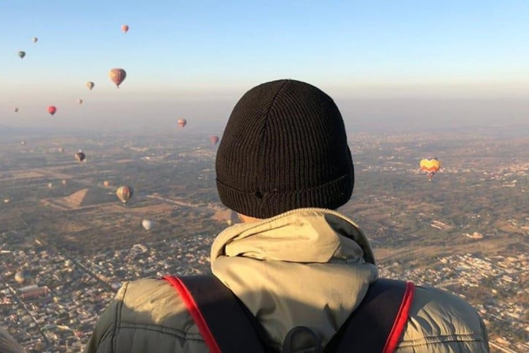 Teotihuacan Heißluftballon-Tour von Mexiko-Stadt aus