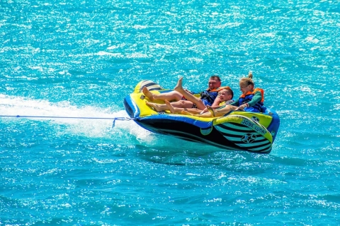 Makadi Bay: glazen boot en parasailing met watersportenMakadi Bay: glazen boot en parasailen met watersporten