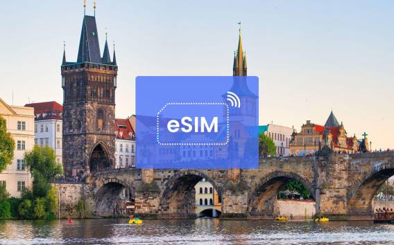 Prag: Tschechien/ Europa eSIM Roaming Mobile Datenplan