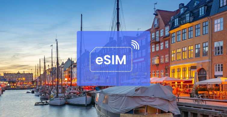 Κοπεγχάγη: Δανία/ Ευρώπη eSIM Roaming Mobile Data Plan