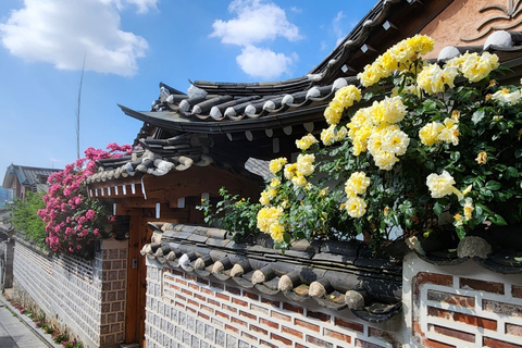 Seul: Palazzo di Gyeongbok, villaggio di Bukchon e tour di Gwangjang