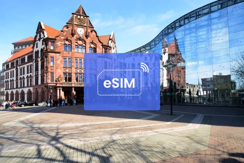 Dortmund: Tyskland/Europa eSIM Roaming Mobile Data Plan