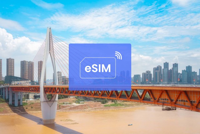 Visit Chongqing China (with VPN)/ Asia eSIM Roaming Mobile Data in Chongqing