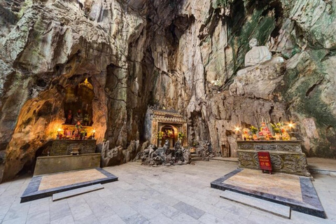 Desde Hoi An: Explora la Montaña de Mármol y la Tierra Santa de My Son