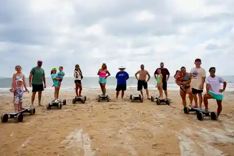 St. Augustine Beach: Sand Surfing and Guided Beach Ride