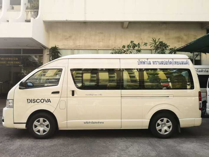 Bangkok: Suvarnabhumi Airport Hotel Transfer med Van og WiFi