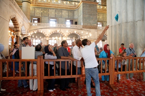 Istanbul : Sainte-Sophie, palais de Topkapı, Mosquée bleueVisite sans prise en charge à l'hôtel et sans billets d'entrée