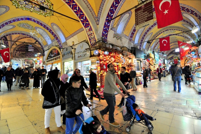 Istanbul: Hagia Sophia, Topkapi-paleis, Blauwe MoskeeTour met hotelovername en zonder toegangskaarten
