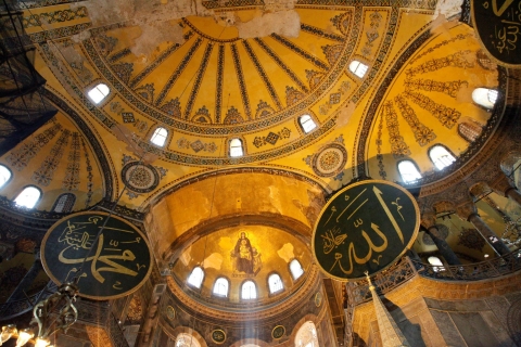 Istanbul: Hagia Sophia, Topkapi-paleis, Blauwe MoskeeTour zonder hotelovername en zonder toegangskaarten