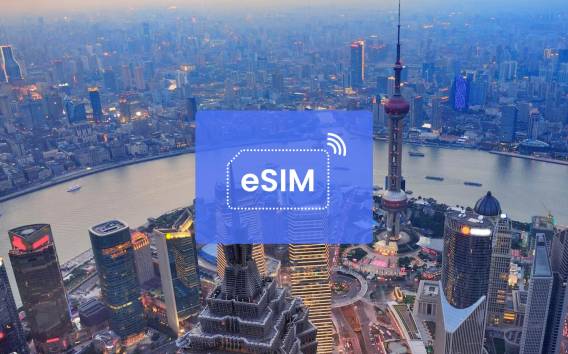 Shanghai: China (mit VPN)/ Asien eSIM Roaming Mobile Daten