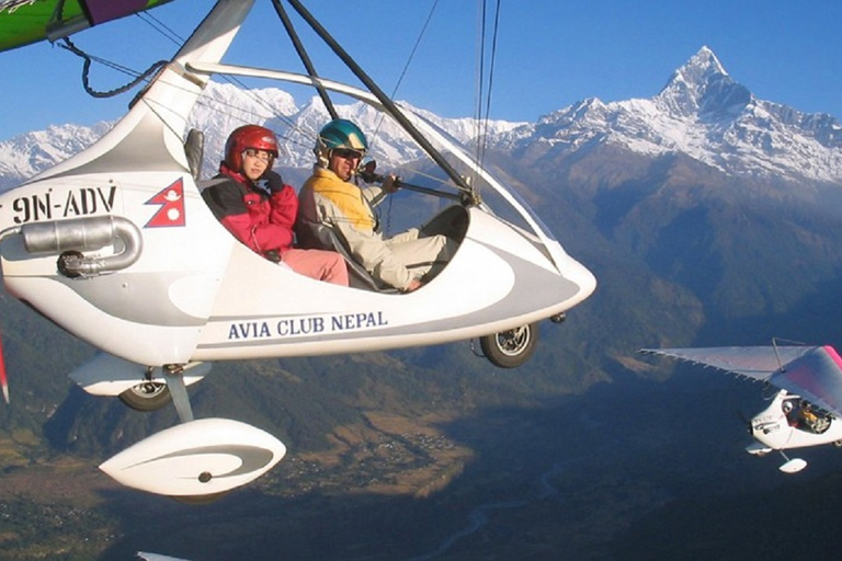 Passeio de avião ultraleve sobre o Himalaia - 15 minutosAventuras no céu: ultraleve voando sobre Pokhara