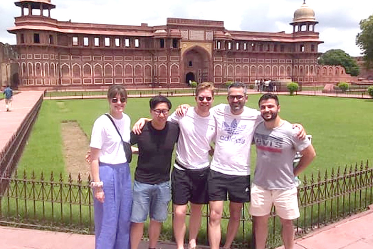 Agra: dagtocht naar Taj Mahal, Agra Fort en Fatehpur SikriTour met toegangsprijs, auto en gids