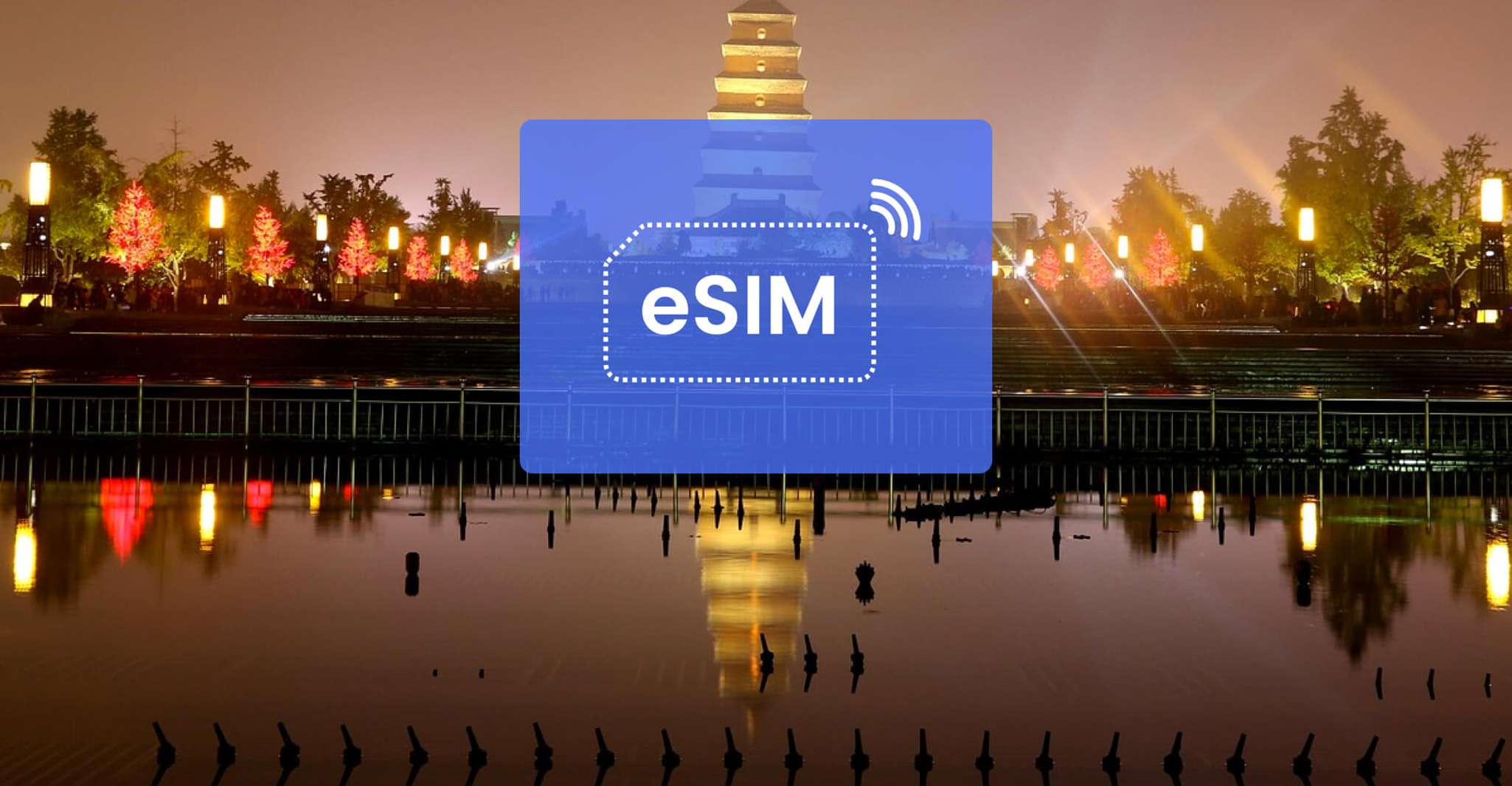 Xi'an, Cina (con VPN) / Asia eSIM Roaming Mobile Data Plan - Hizvo