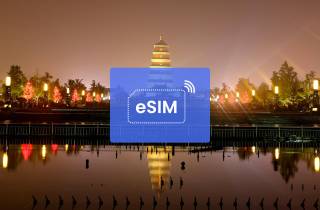 Xi'an: China (mit VPN)/ Asien eSIM Roaming Mobiler Datentarif