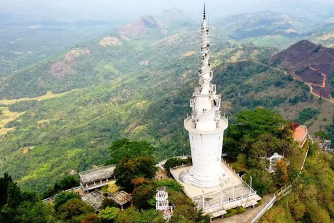 Excursion d'une journée de Kandy à la tour d'Ambuluwawa