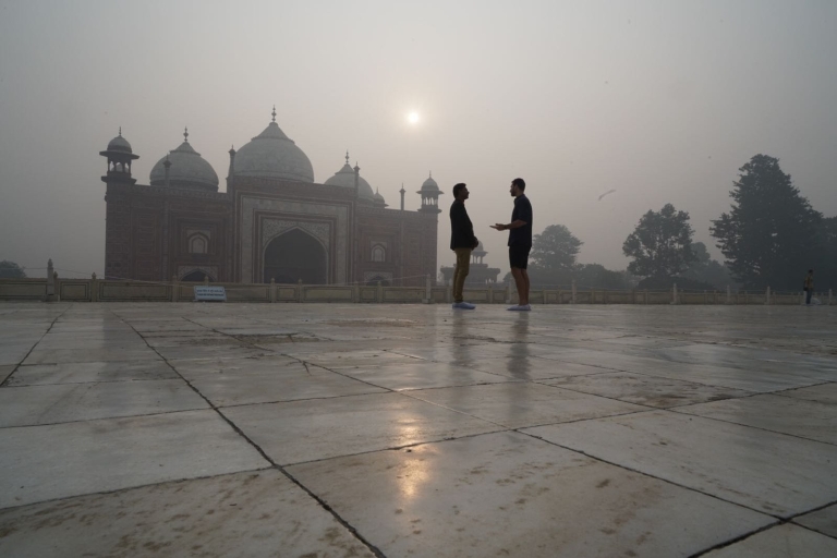 Z Delhi tego samego dnia zwiedzanie Taj Mahal samochodem (All Inclusive)