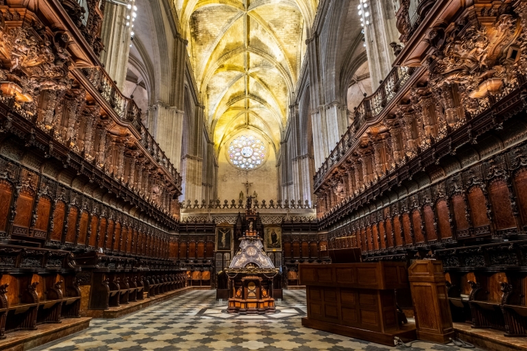 Séville : Visite en petit groupe des cathédrales et de la Giralda avec billets