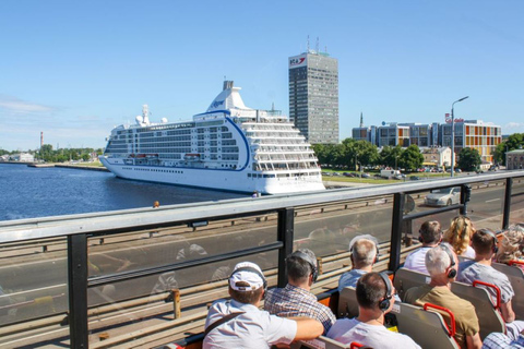 RigaGrandTour: Hop-On Hop-Off przez cały dzień / odbiór z hotelu /GrandTour Hop-On Hop-Off przez cały dzień