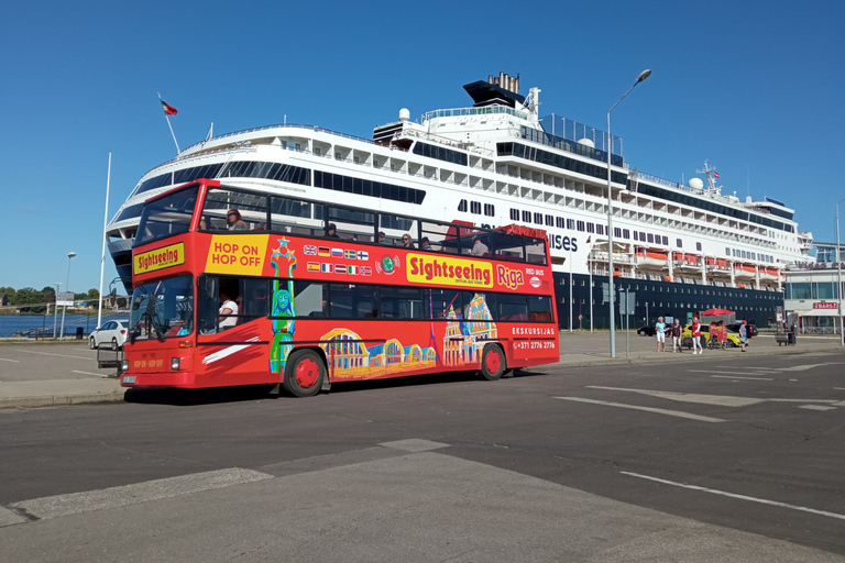 RigaGrandTour: Hop-On Hop-Off przez cały dzień / odbiór z hotelu /GrandTour Hop-On Hop-Off przez cały dzień