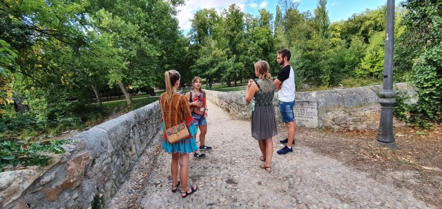 Visit Segovia walking tour with views Eresma River Valley in Segovia, Spain