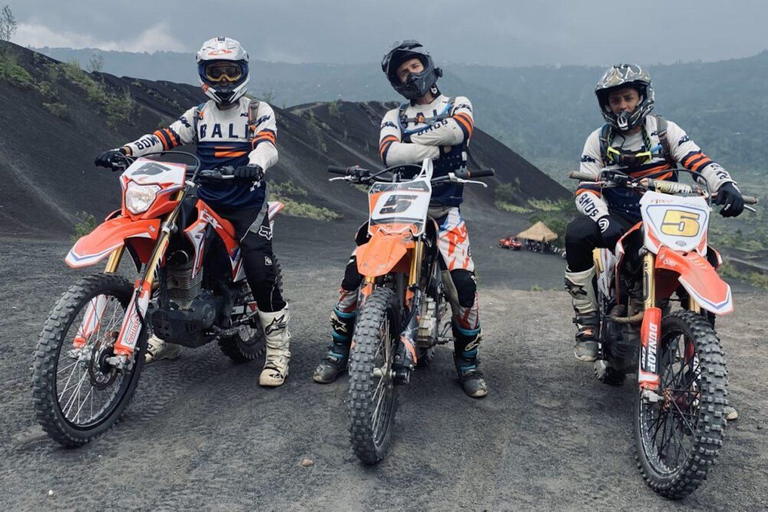 Mount Batur: Sunrise Dirt Bike Trek with Trained Riders Guided Tour with Transfer