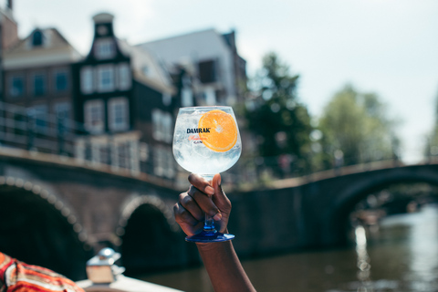 Amsterdam: croisière touristique d'une heure sur le canal Gin & Tonic